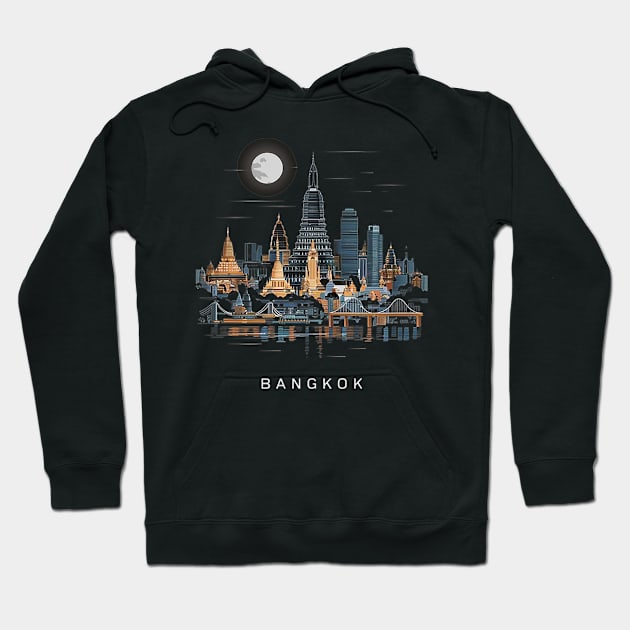 BANGKOK Hoodie by likbatonboot